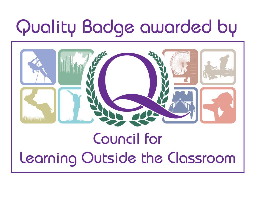 Quality badge awarded by council for learning outside the classroom